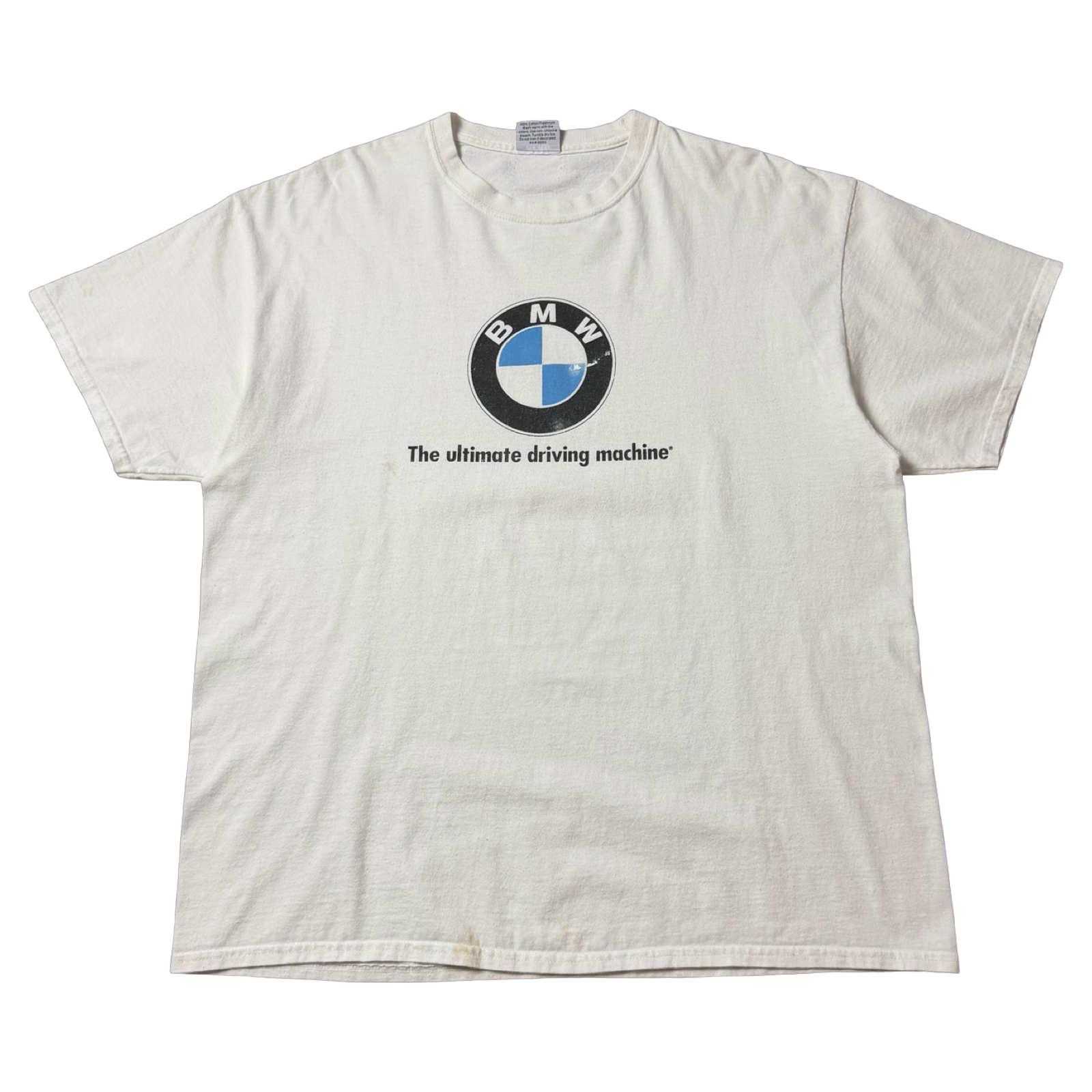 Vintage BMW Driving Machine Tee White
