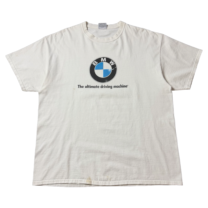 Vintage BMW Driving Machine Tee White | Vitnage Clothing Store Canada
