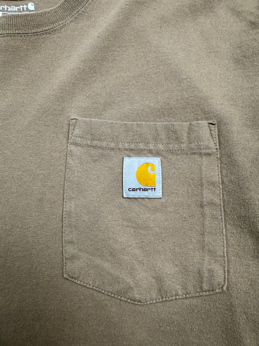 Carhartt Side Pocket Tee Beige | Vitnage Clothing Store Canada