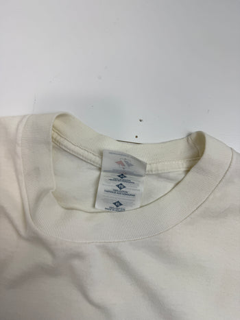 Vintage 1998 Budweiser Kenny Bernstein Tee White