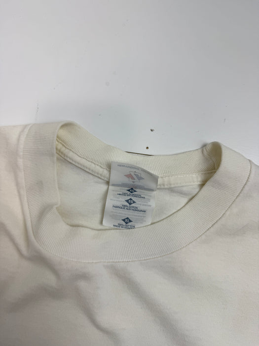 Vintage 1998 Budweiser Kenny Bernstein Tee White | Vitnage Clothing Store Canada
