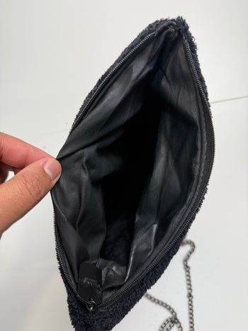 Chanel Parfums Novelty Shoulder Pouch Black