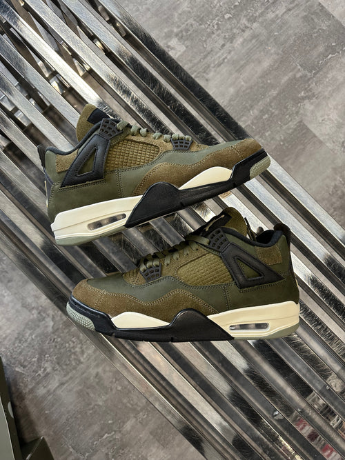 Air Jordan 4 Retro SE Craft Medium Olive (USED) | Vintage Clothing Store Canada