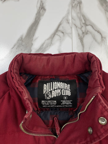 Billionaire Boys Club Canvas Puffer Jacket Red (USED)