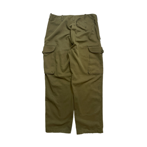 Vintage Military Cargo Pants Green | Vintage Clothing Store Canada