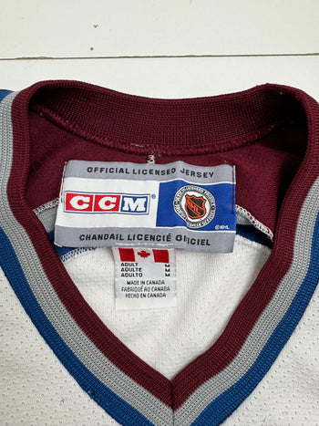 (M) NHL Colorado Avalanche Hockey Jersey White