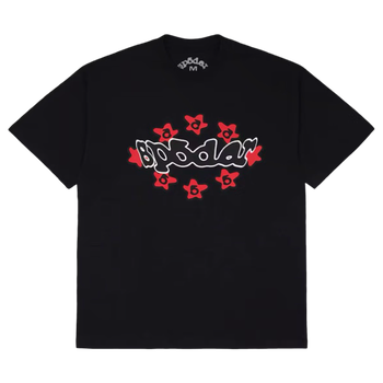 Sp5der Warped Tee Black/Red