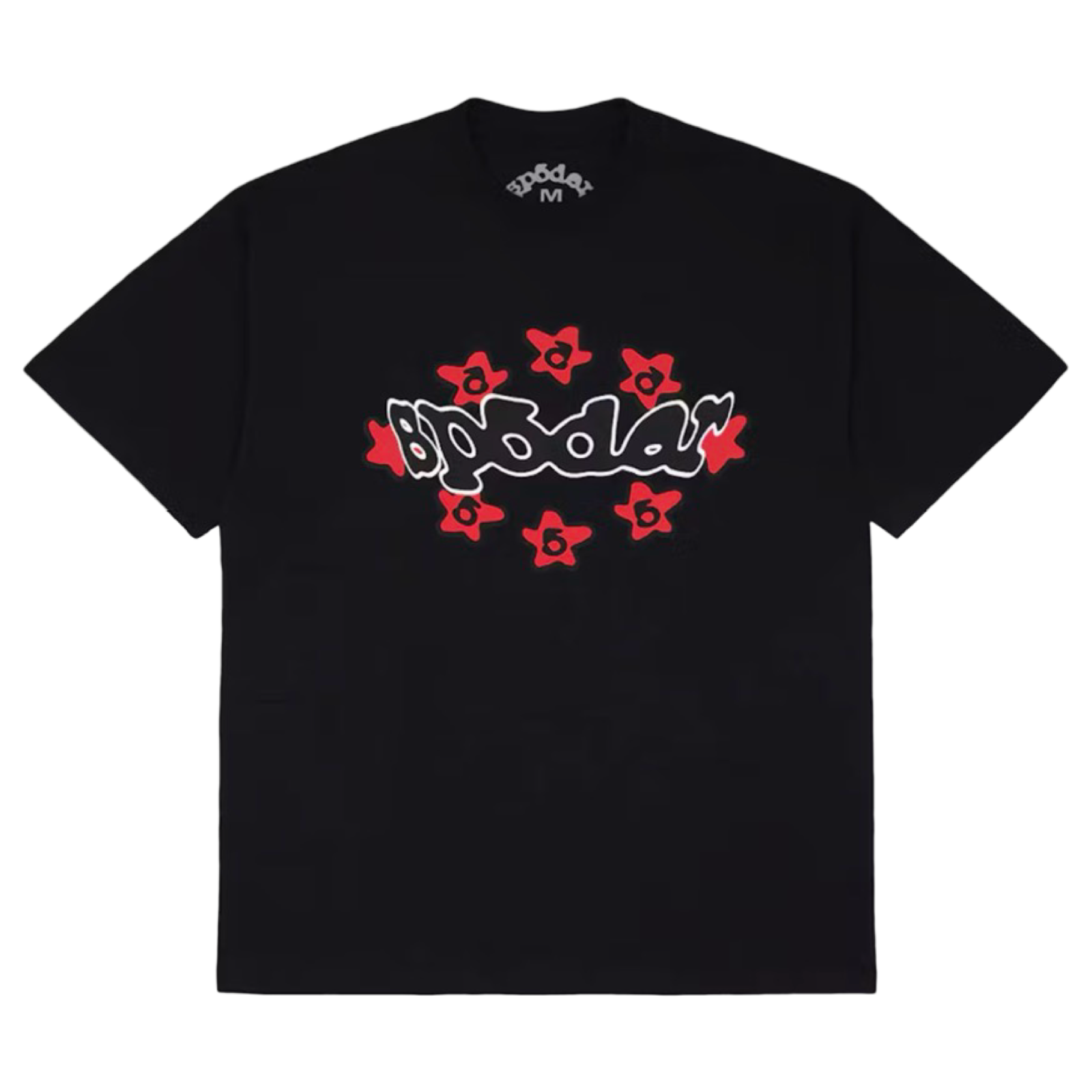 Sp5der Warped Tee Black/Red