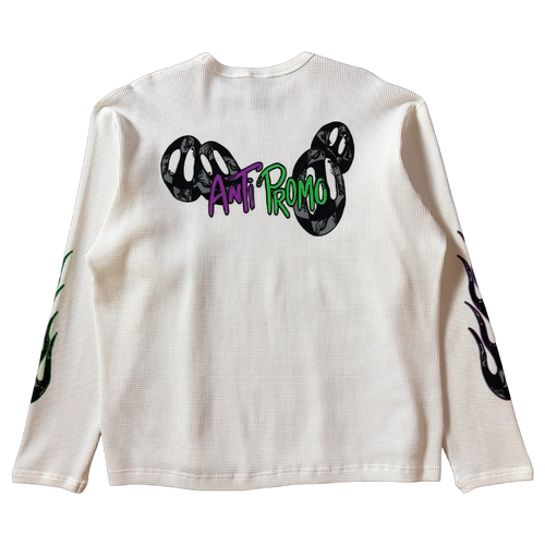 Matty Boy “Anti Promo” Thermal Longsleeve | Vintage Clothing Store Canada