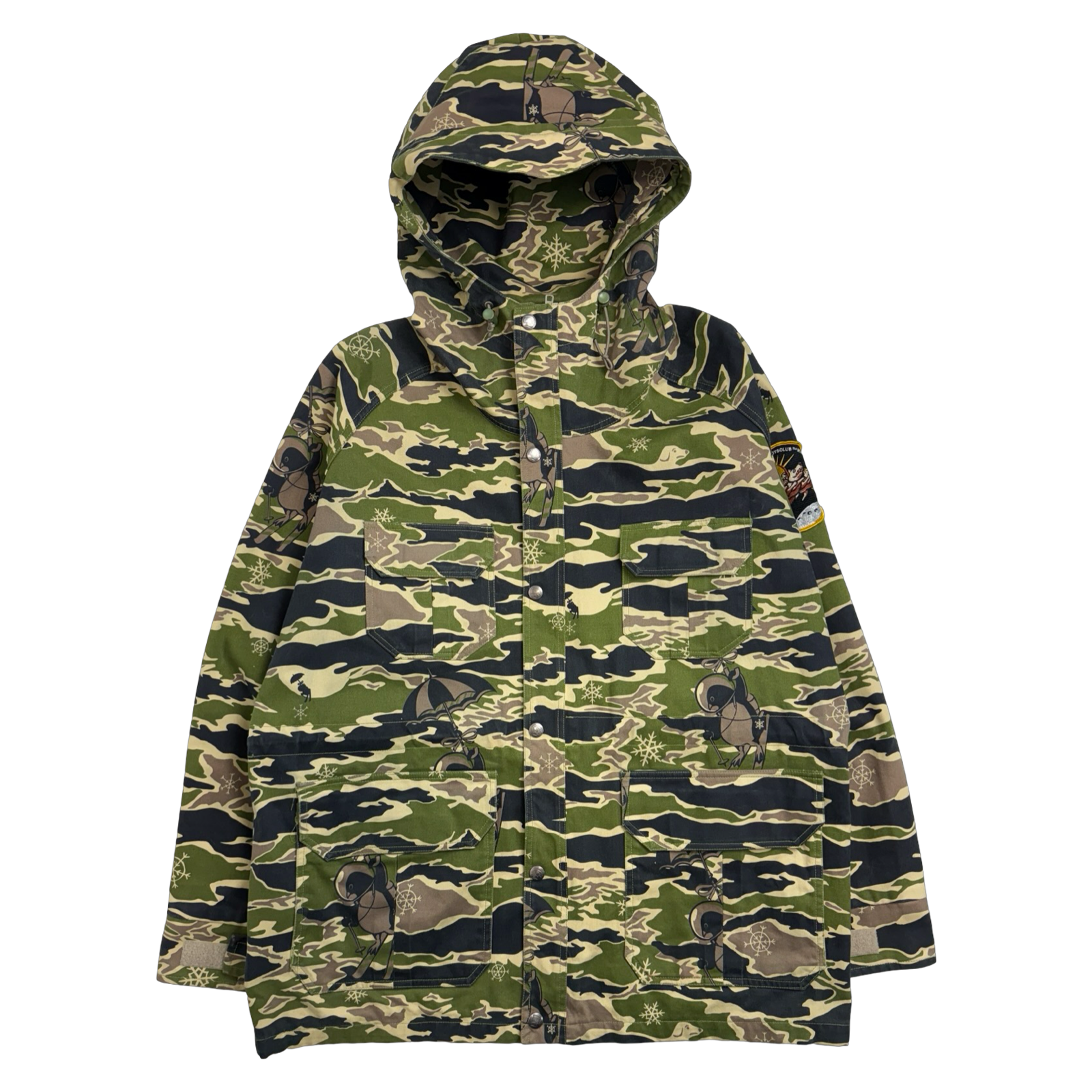 Billionaire Boys Club Hooded Jacket Camo
