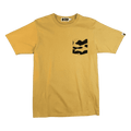BAPE 1st Camo ASNKA Pocket Tee Yellow (USED)