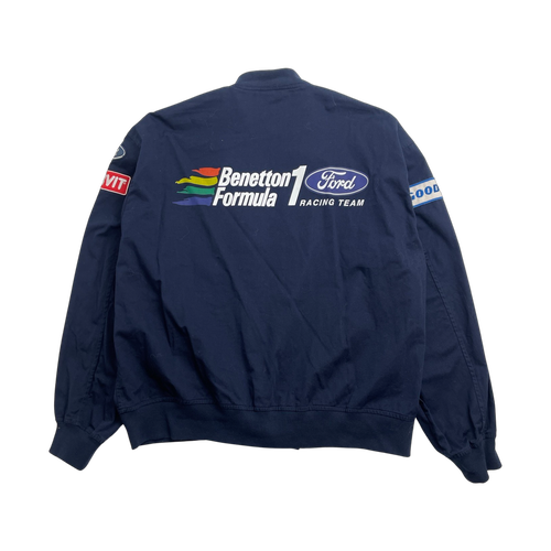 (L) Vintage Benetton Ford Formula 1 Jacket | Vintage Clothing Store Canada