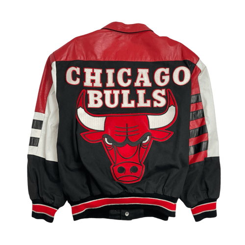 (L) Vintage Jeff Hamilton Chicago Bulls Varsity Jacket | Vintage Clothing Store Canada