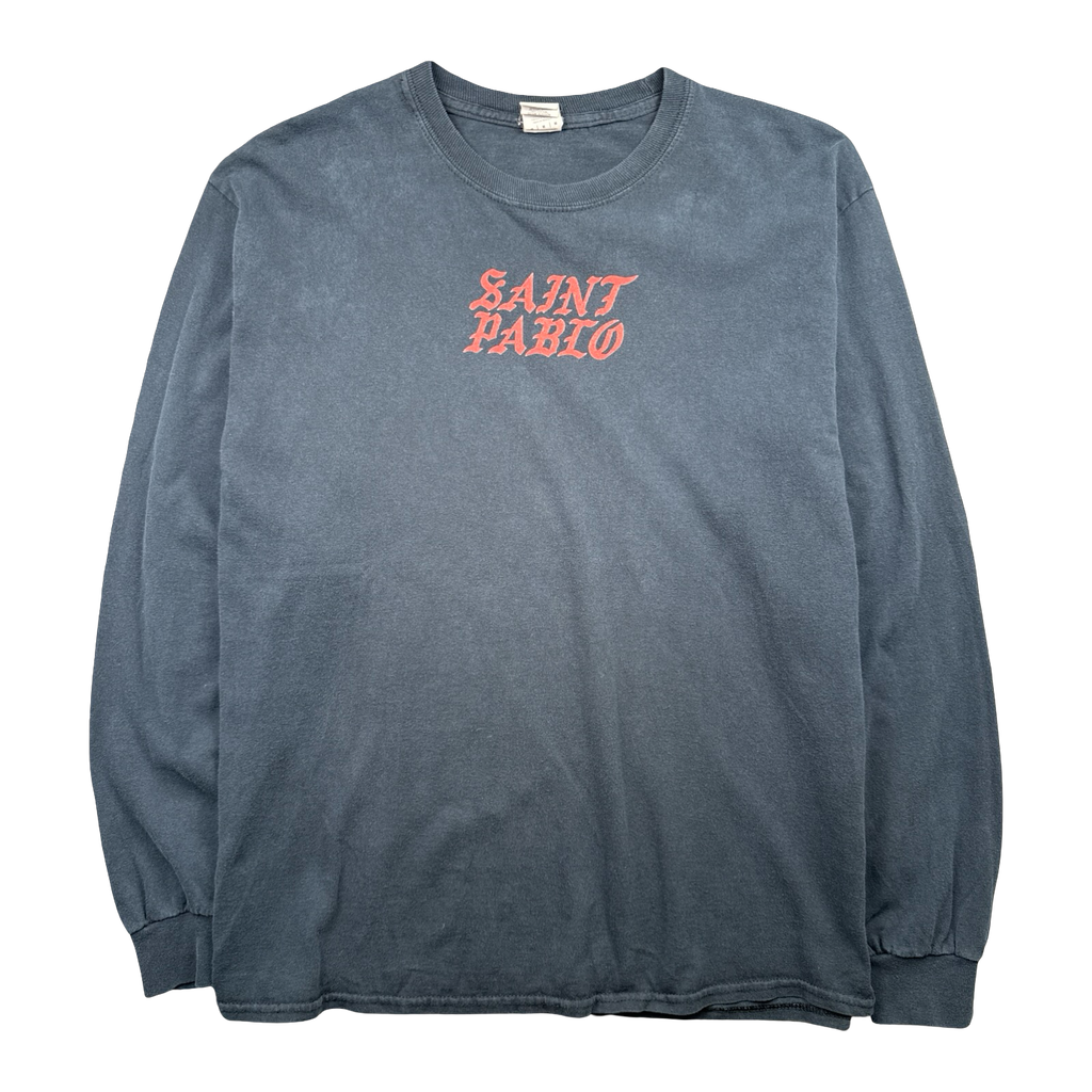 Kanye West Saint Pablo Kim K Tour L/S Tee Black