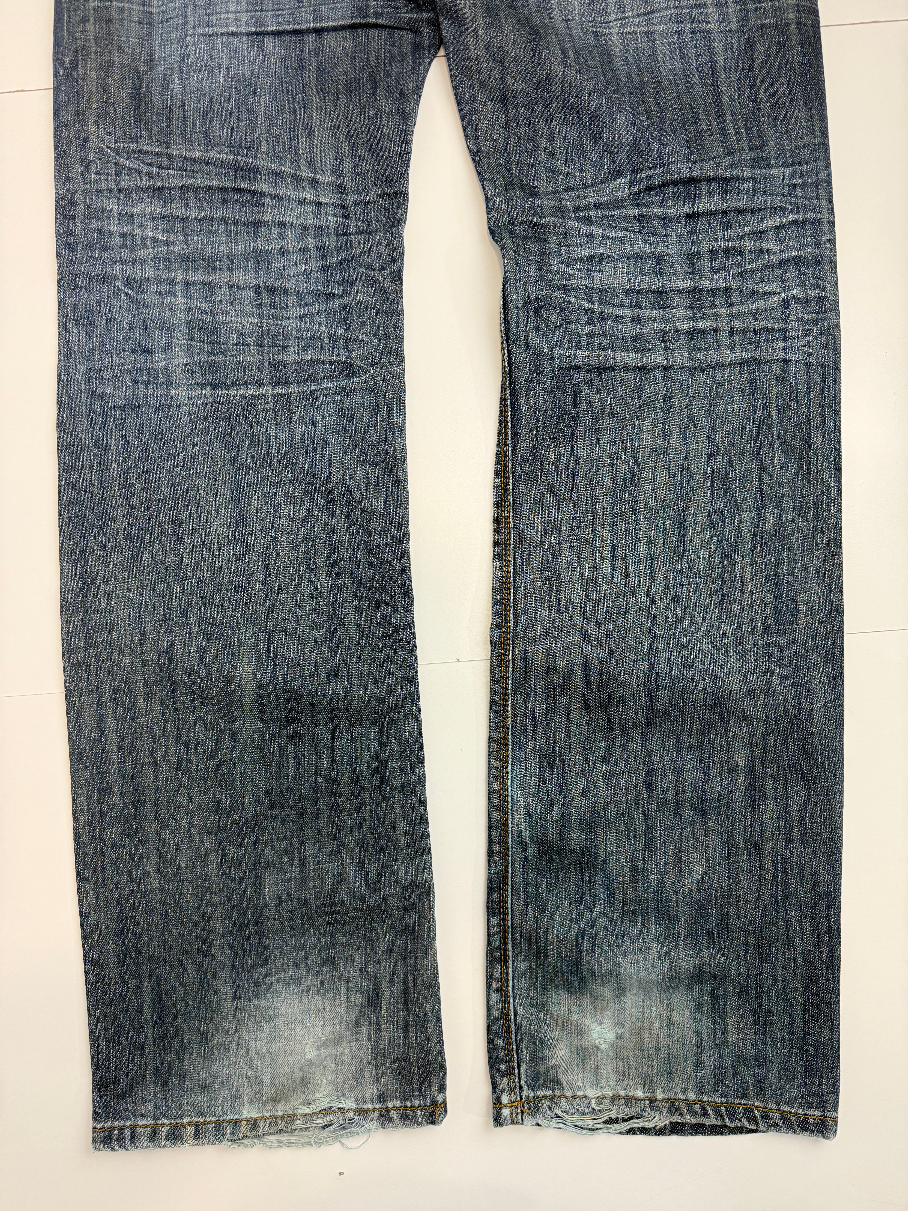 Parasuco Wrinkled Denim Pants