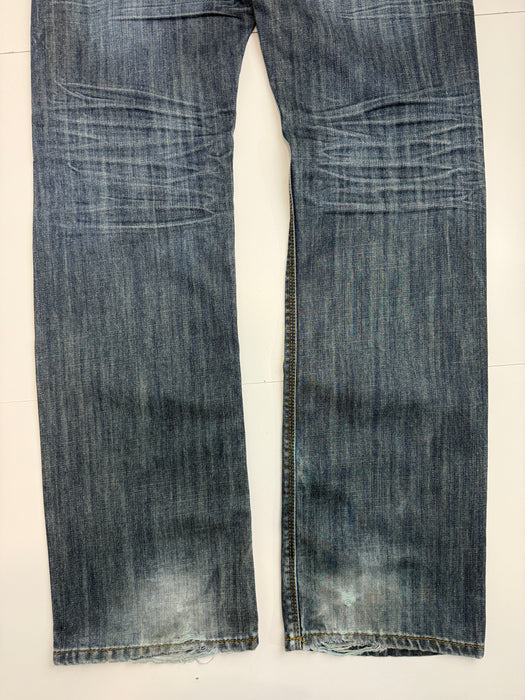 Parasuco Wrinkled Denim Pants | Vitnage Clothing Store Canada