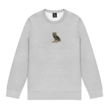 OVO Classic Owl Crewneck Heather Grey