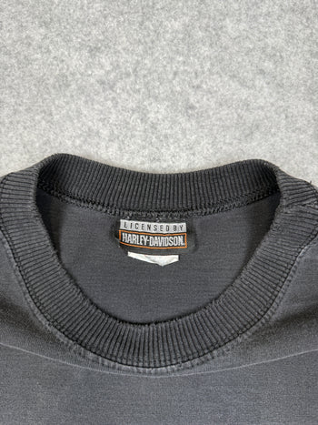 Vintage Harley Davidson Heavyweight Tee Black