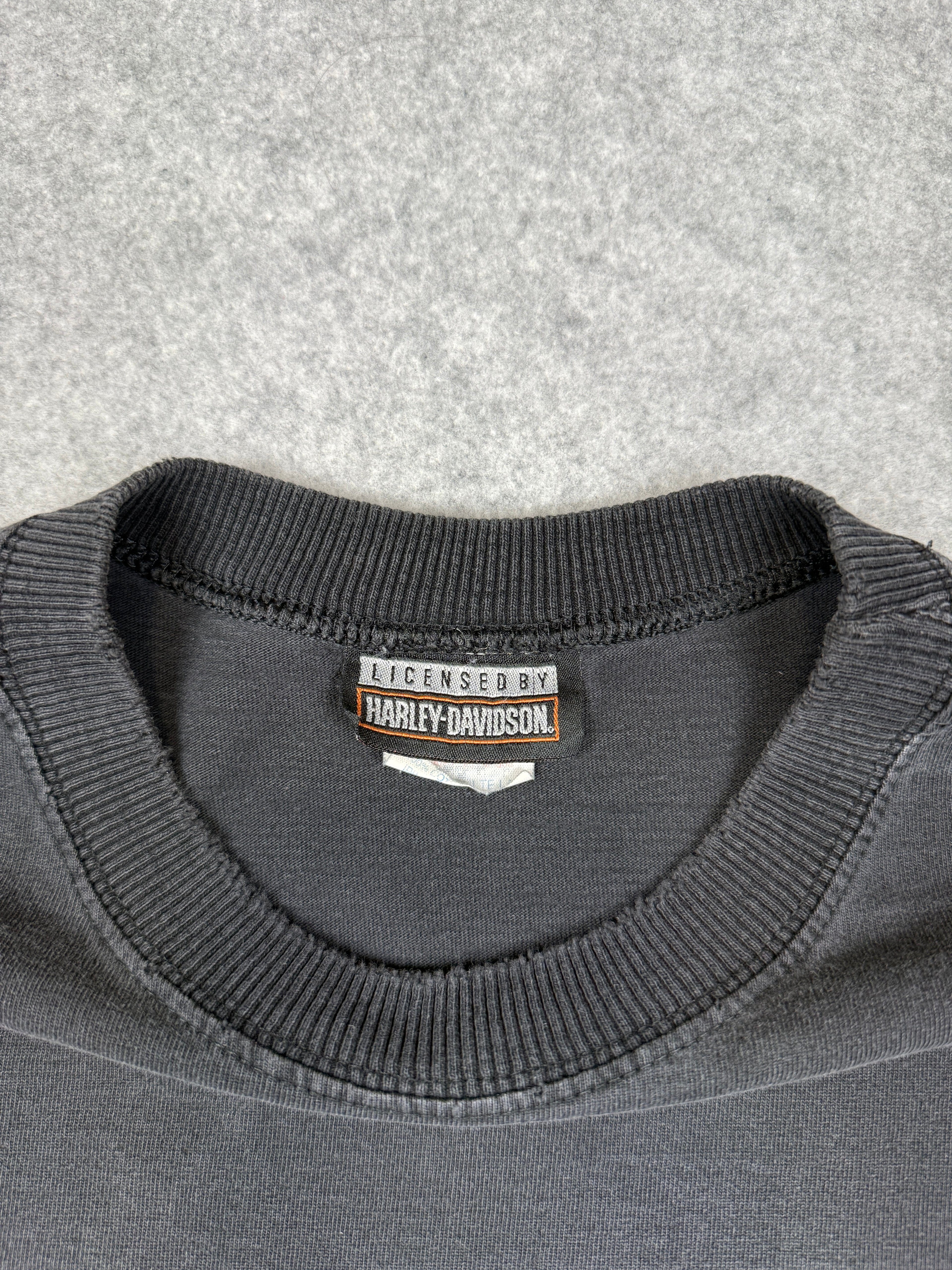 Vintage Harley Davidson Heavyweight Tee Black