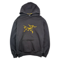 Arc’teryx x Palace Embroidered Logo Hoodie Black/Gold (USED)