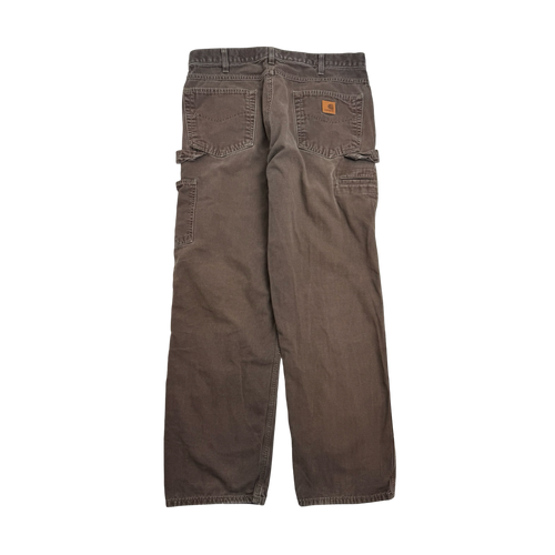 Vintage Carhartt Carpenter Pants Brown | Vintage Clothing Store Canada