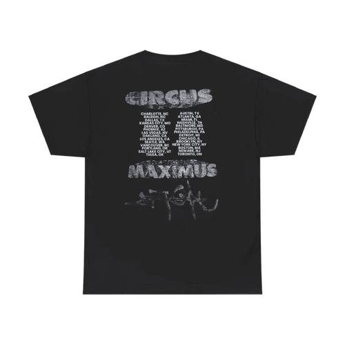 Travis Scott Green Hyena Tour Tee Black | Vintage Clothing Store Canada