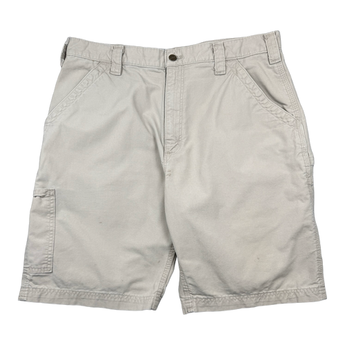 Carhartt Cargo Original Fit Carpenter Shorts Tan | Vintage Clothing Store Canada