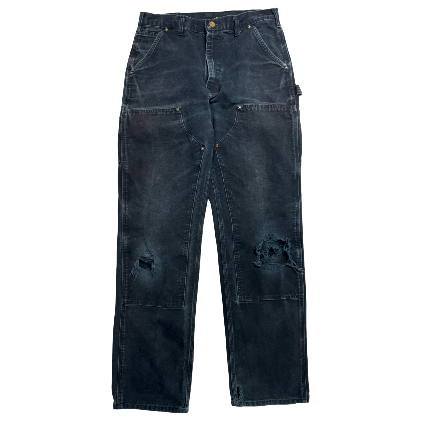 Carhartt Double Knee Carpenter Pants Black