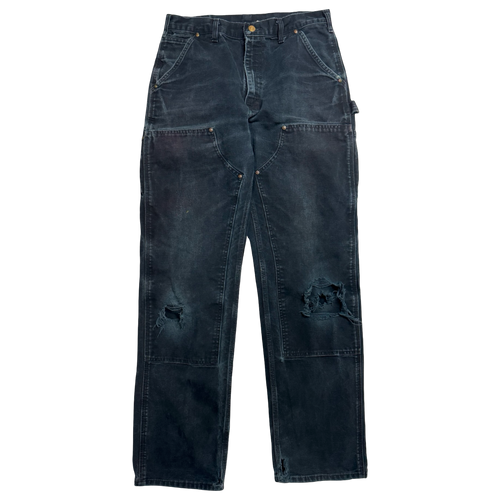 Carhartt Double Knee Carpenter Pants Black | Vintage Clothing Store Canada