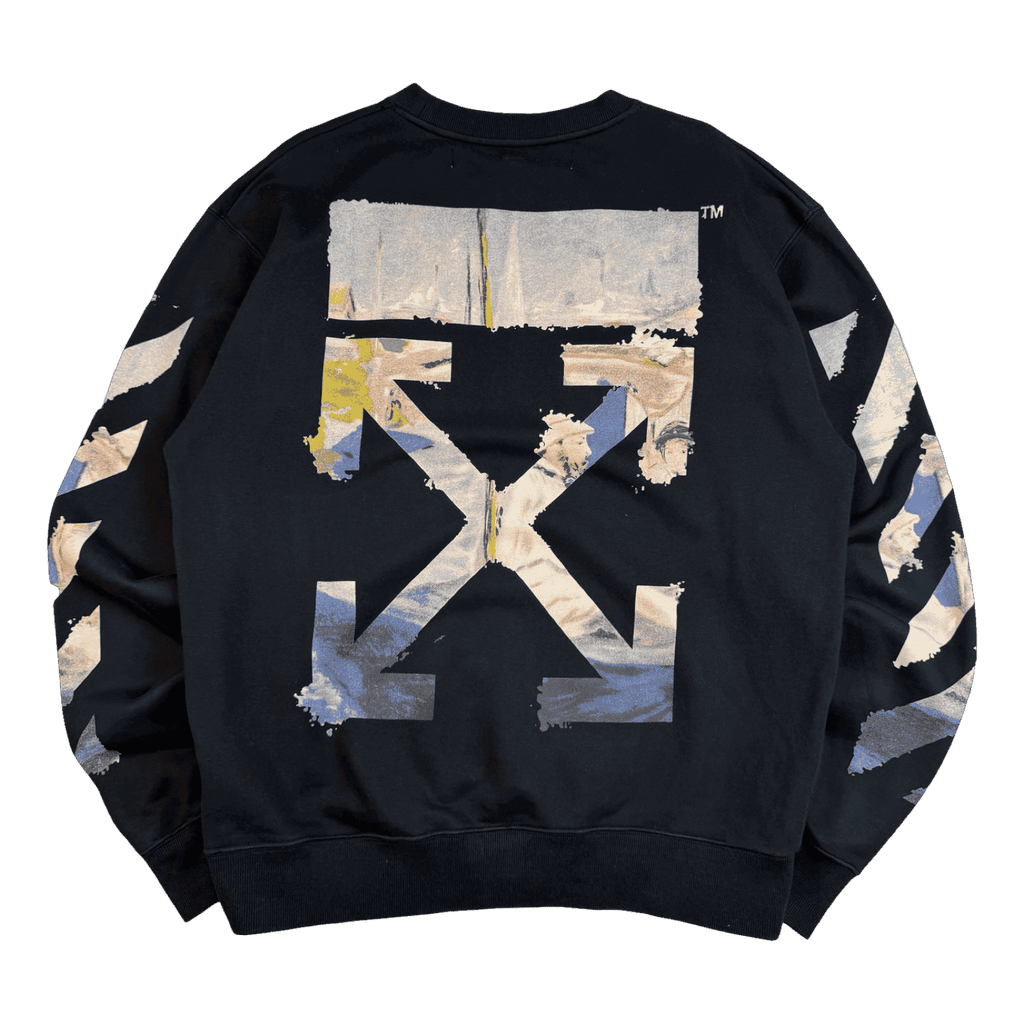 Off-White Main Label Sweater Black (USED)