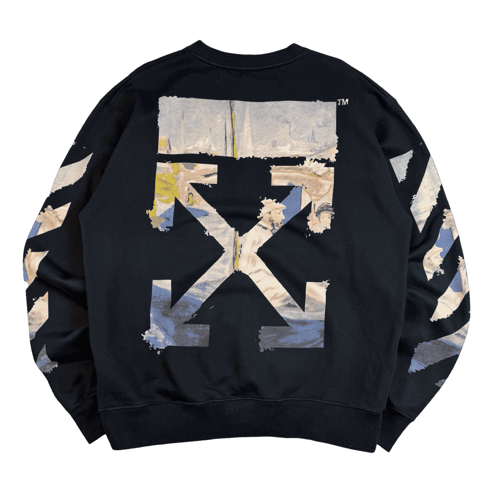 Off-White Main Label Sweater Black (USED)