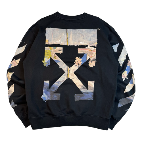 Off-White Main Label Sweater Black (USED) | Vintage Clothing Store Canada