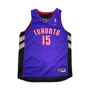 Vintage 2000s Nike Toronto Raptors Vince Carter Jersey Purple