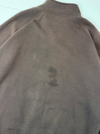 Vintage Carhartt Full Zip Sweatshirt Brown