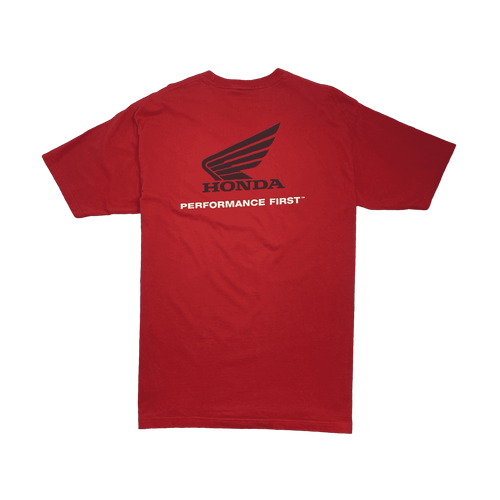 (L) Vintage 2000s Honda Performance First Tee Red | Vintage Clothing Store Canada