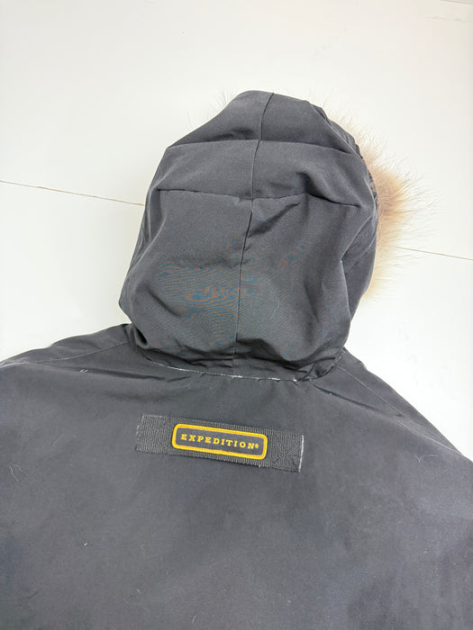 2000’s Canada Goose Expedition Parka Black (USED) | Vitnage Clothing Store Canada