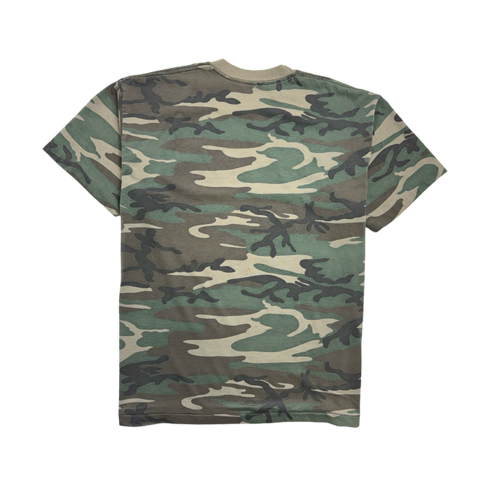 Vintage 90s Cash Camo Tee | Vitnage Clothing Store Canada