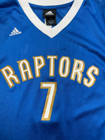 (M) Vintage NBA Toronto Raptors Bargnani Jersey Blue