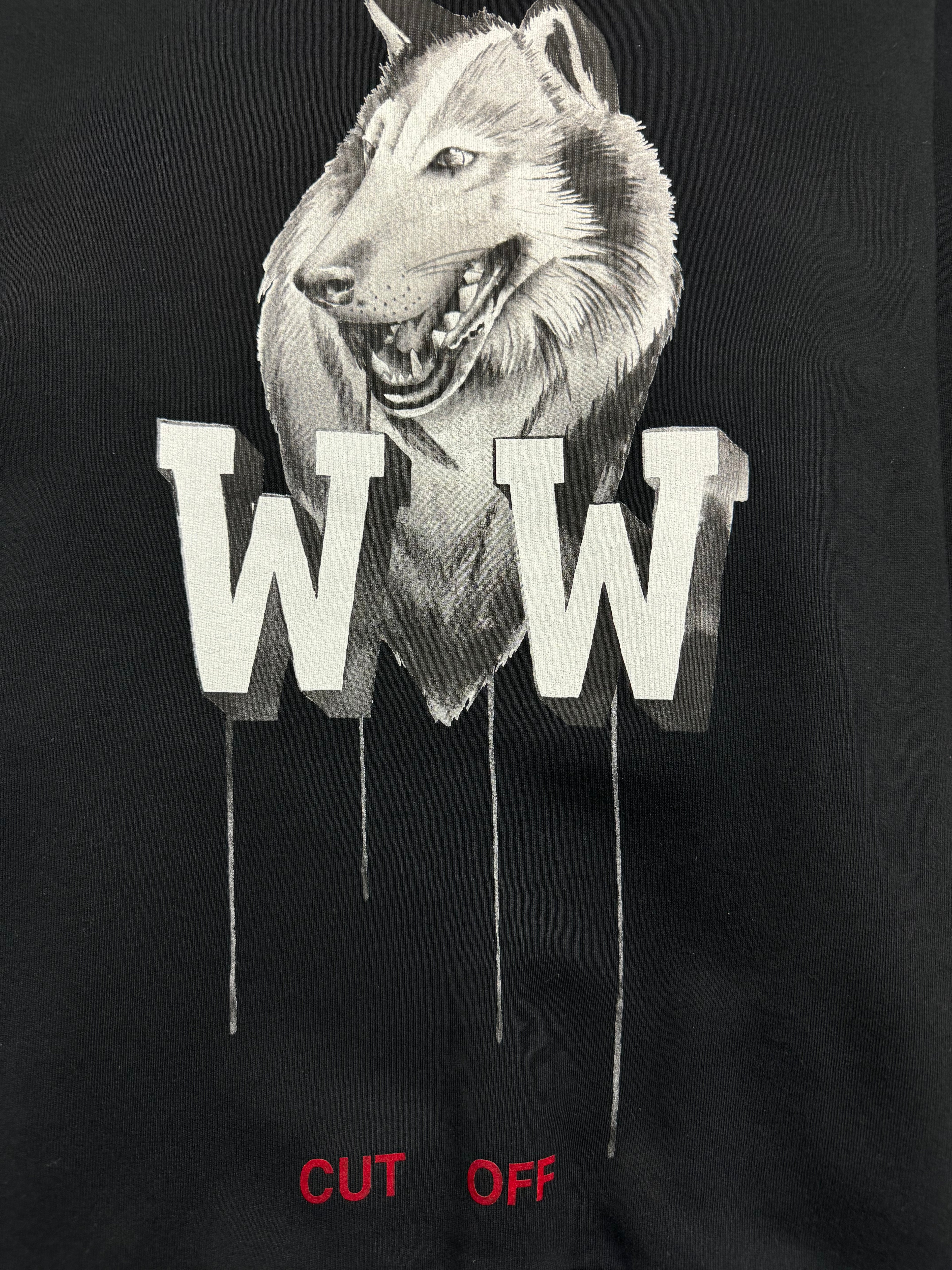 Off-White Wolf Sweatshirt Black (USED)