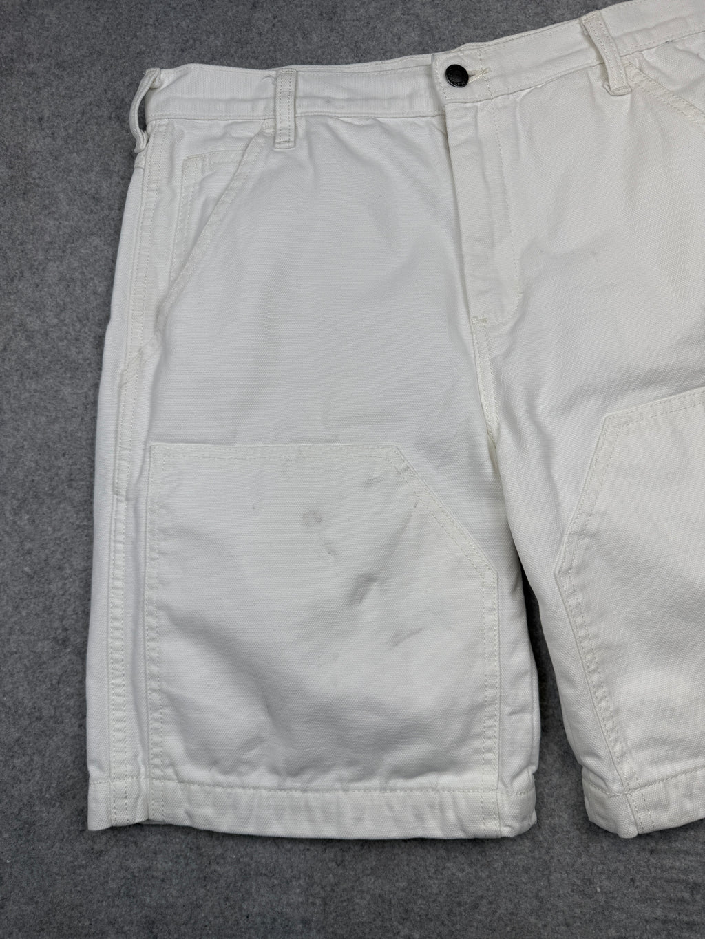 Dickies Carpenter Double Knee Shorts White
