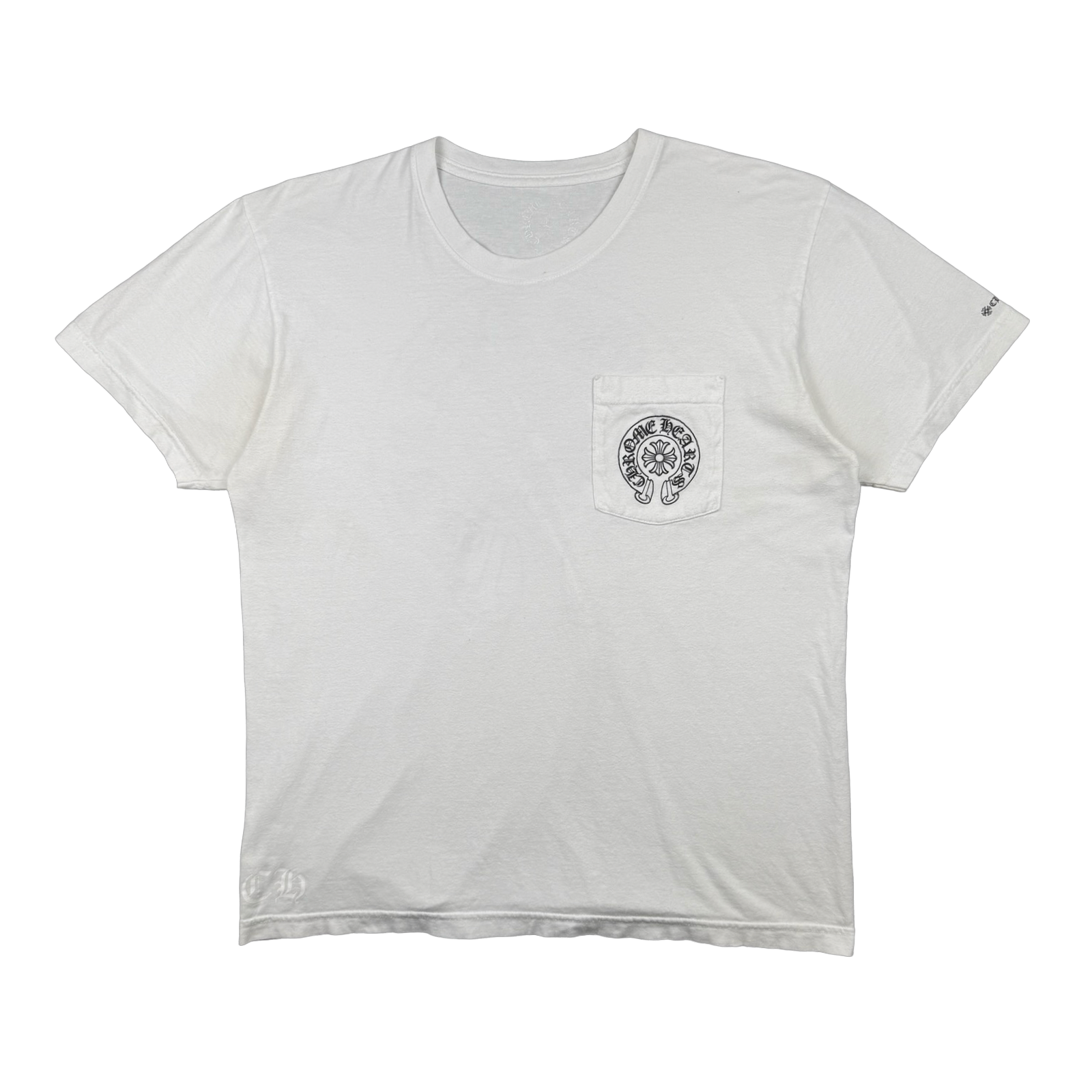 Chrome Hearts Horseshoe Pocket Tee White