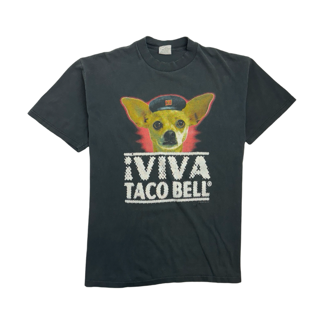 (L) Vintage '93 Taco Bell Promo Tee Black