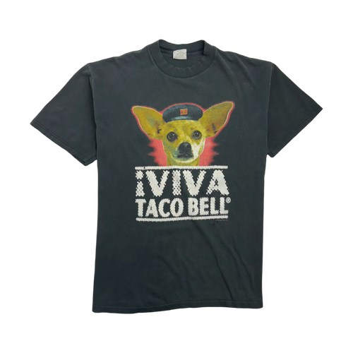 (L) Vintage '93 Taco Bell Promo Tee Black | Vintage Clothing Store Canada