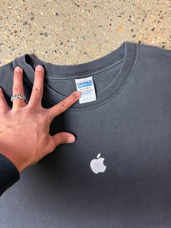Vintage Faded Apple Promo Tee Black