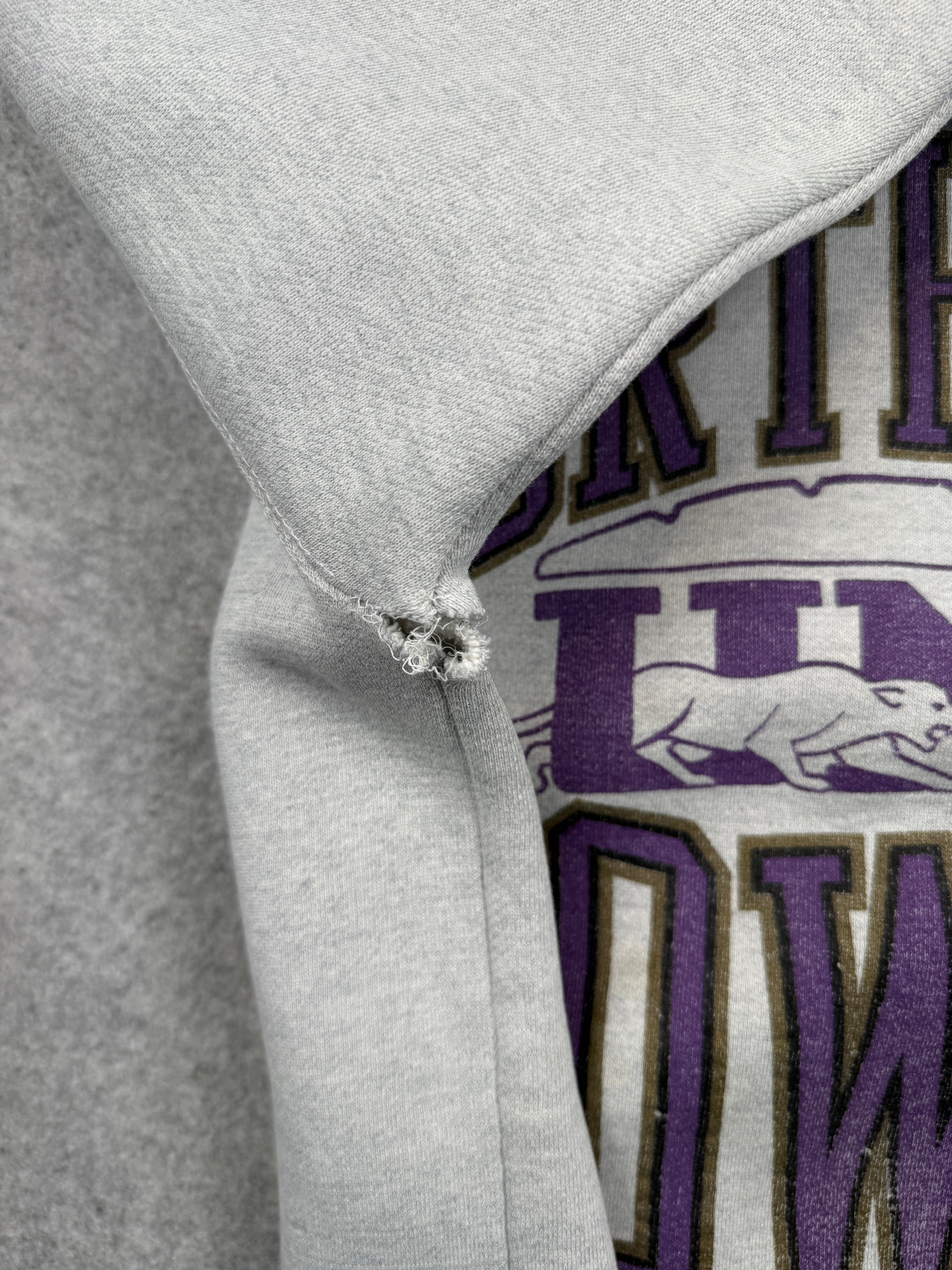 Vintage University of Northern Iowa Sweatshirt Grey