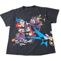 1992 Vintage Nickelodeon The Ren & Stimpy Show Tee Black