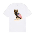 OVO USA OG Owl Tee White