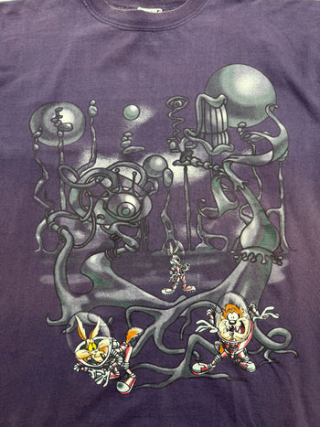 (L) Vintage '98 Looney Tunes Tee Purple