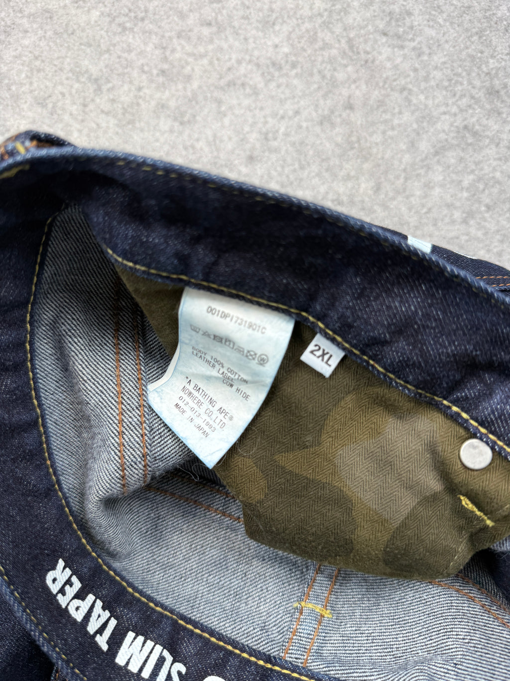 BAPE x OVO 2008 Type-05 Denim Pants (USED)
