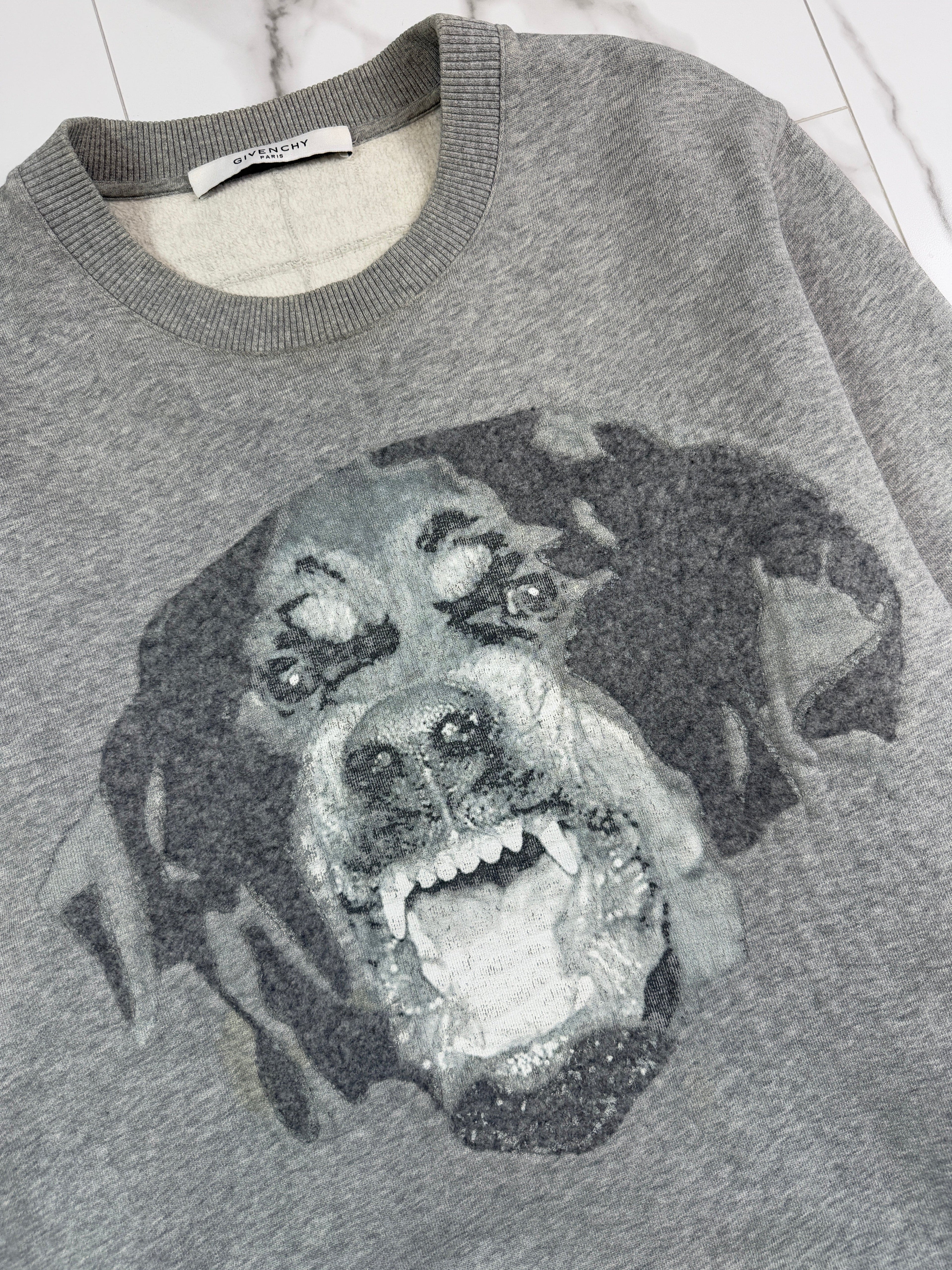 Givenchy Rottweiler Sweatshirt Grey (USED)